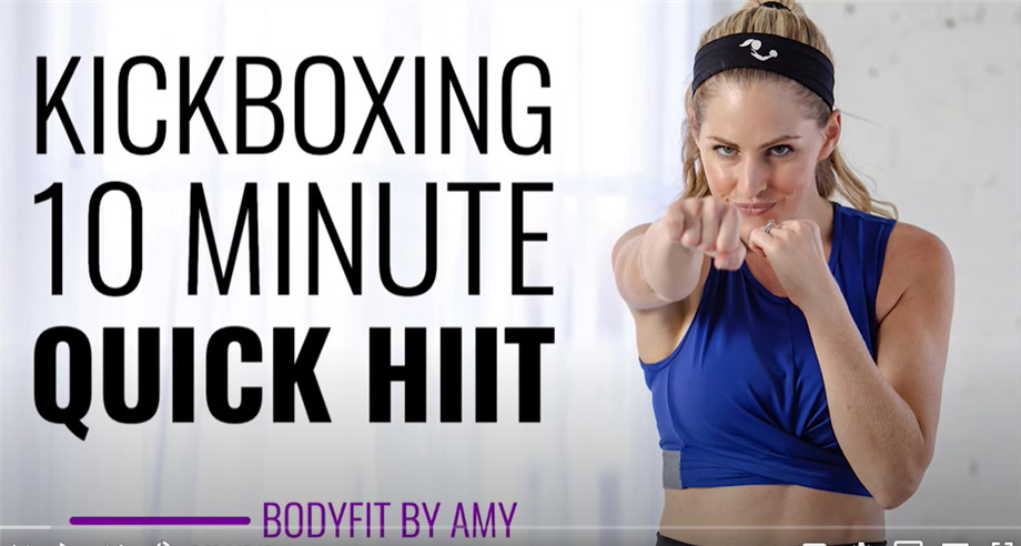 Kickboxing 10 Minute Quick HIIT